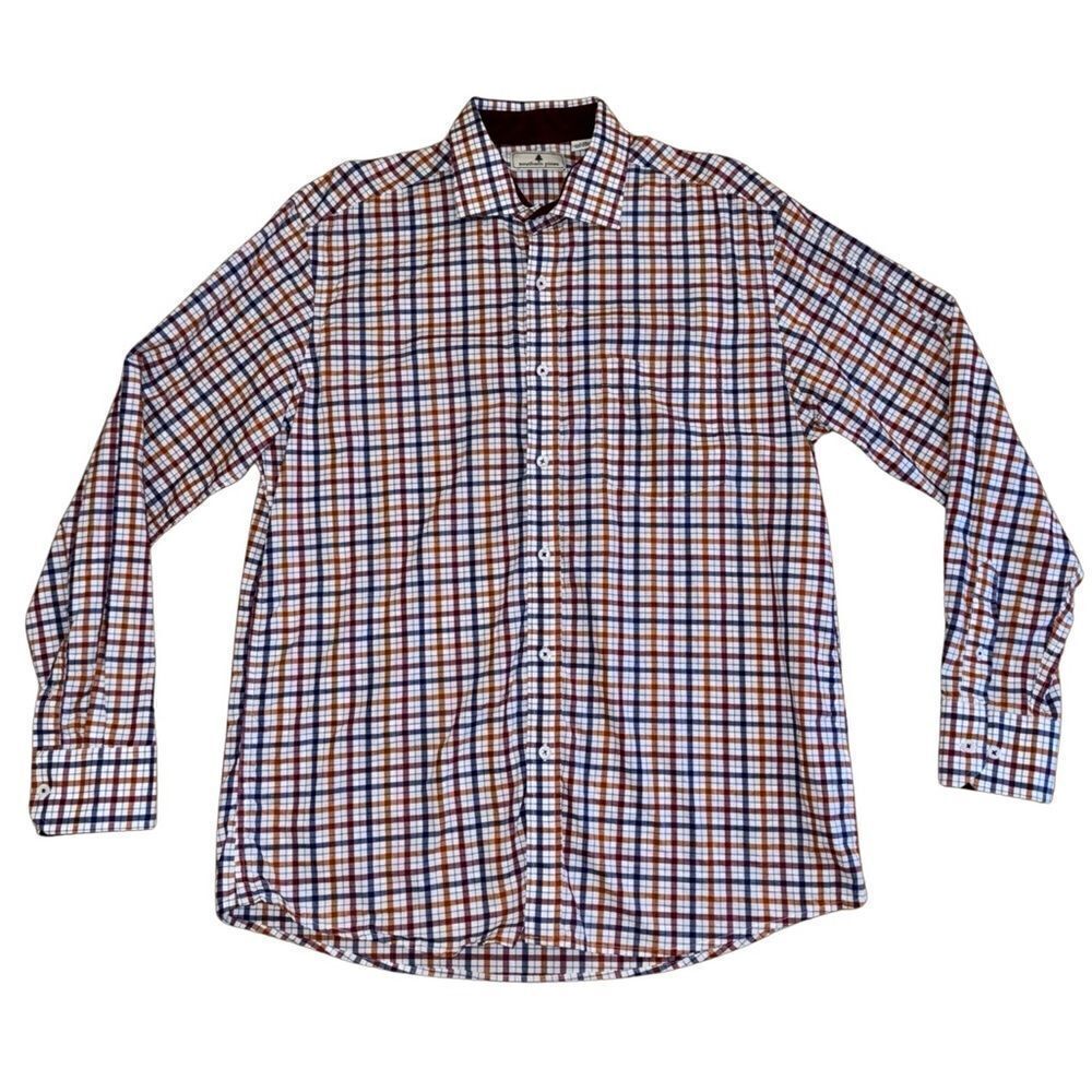 Southern Pines Button Down Dress Shirt - Size Large